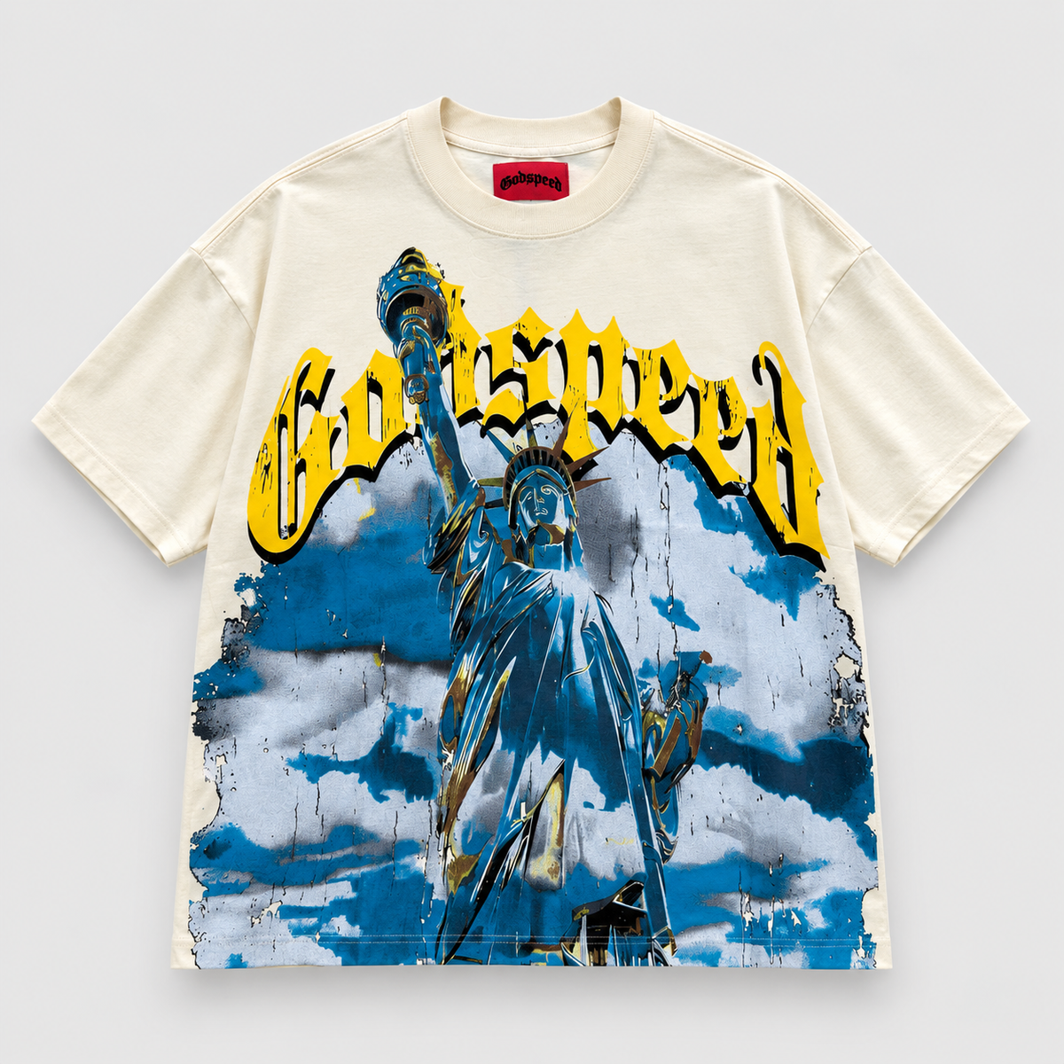 CAMISETA GODSPEED LIBERTY BUTTER