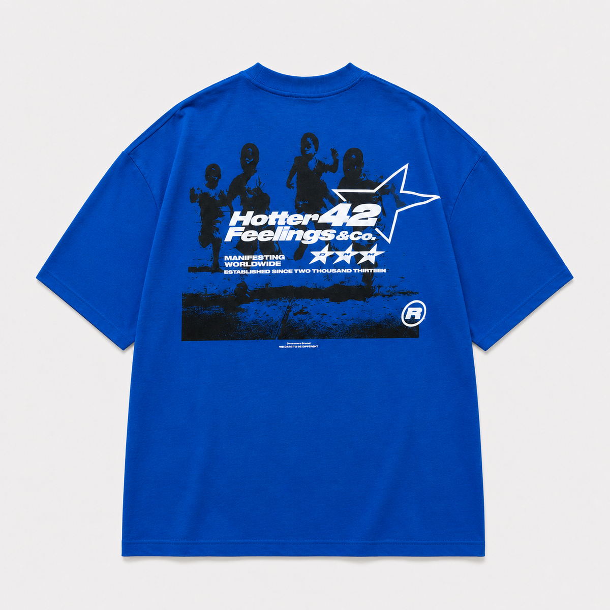 CAMISETA OVERSIZE BLUE HOTTER