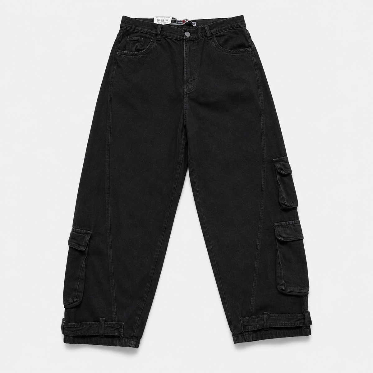 JEANS BAGGY CARGO NEGRO