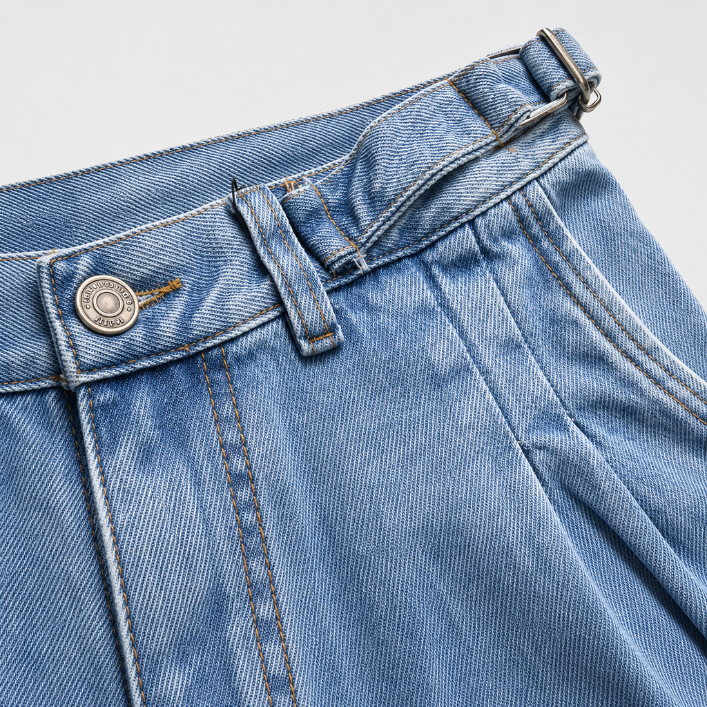 JEANS BLUE LIGHT-BELT