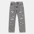 JEANS ROTO-FIT GRIS