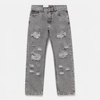 JEANS ROTO-FIT GRIS