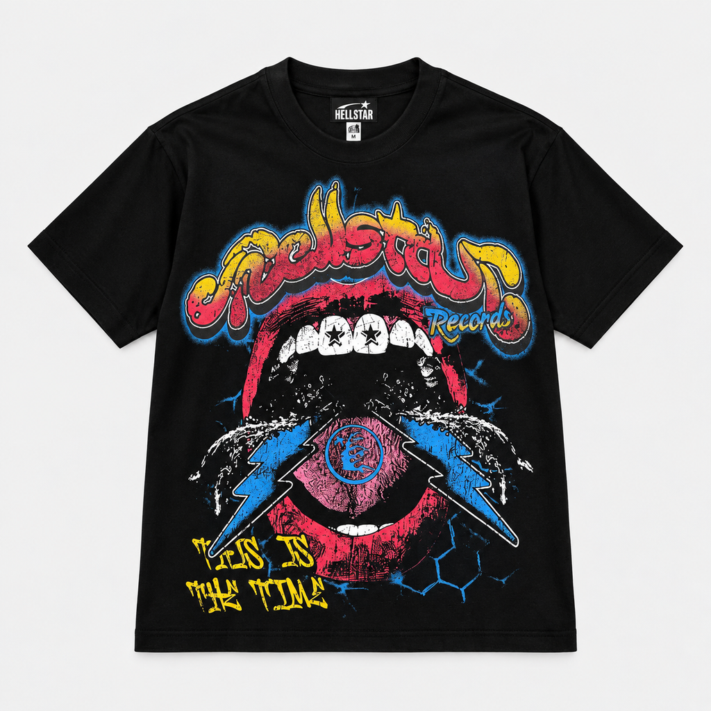 CAMISETA HELLSTAR BITE BLACK