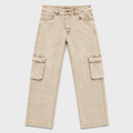 JEANS CARGO-2 BEIGE