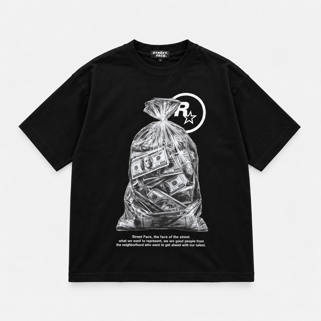 CAMISETA SF MONEY BLACK
