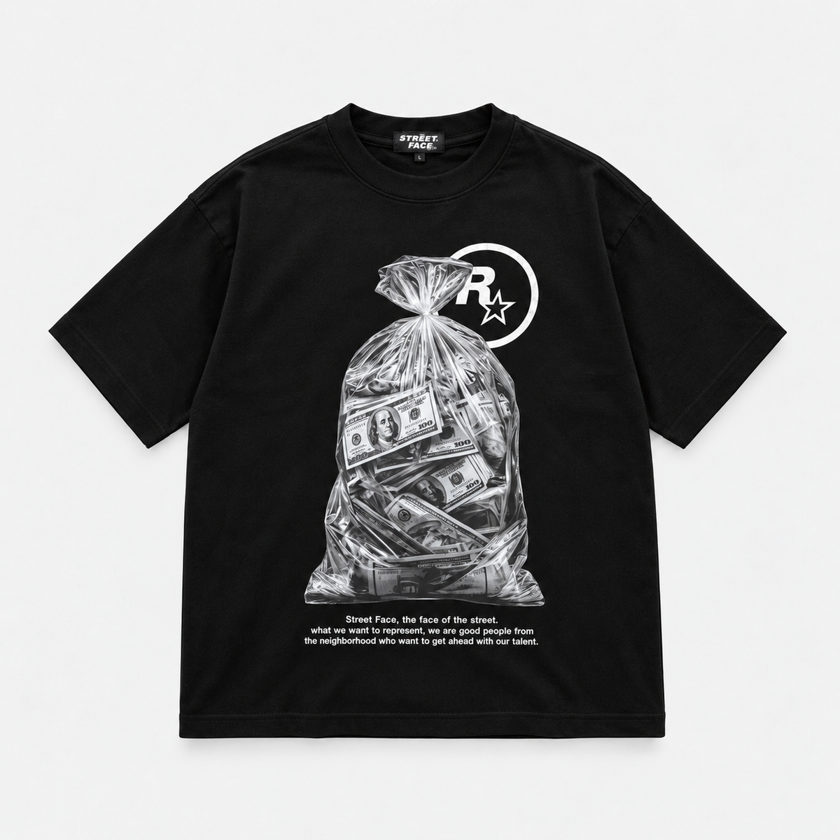 CAMISETA SF MONEY BLACK