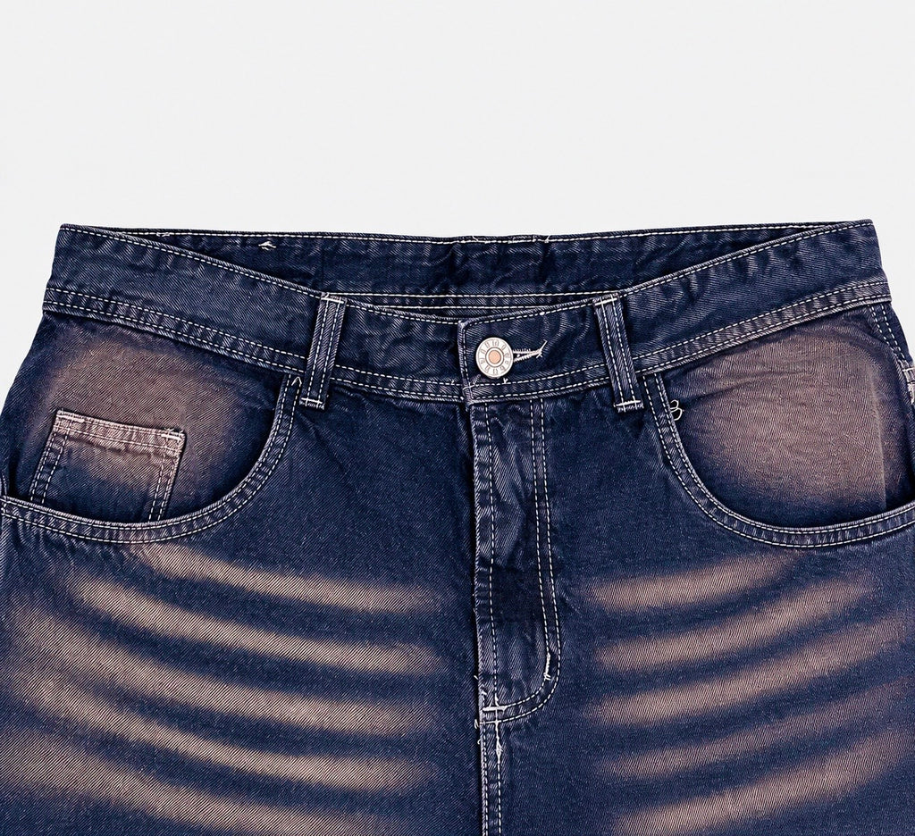 JORTS DENIM PURPLE WASH