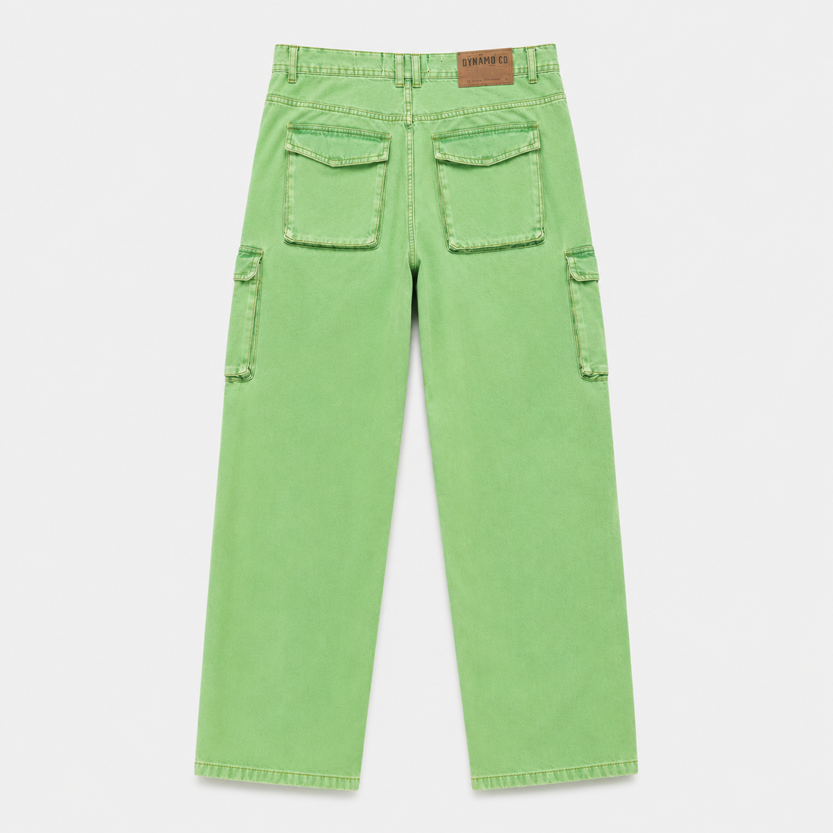JEANS CARGO DNM VERDE