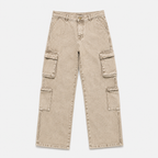 JEANS CARGO-4 BEIGE