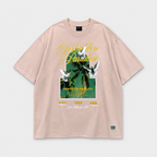 CAMISETA OVERSIZE CORAL
