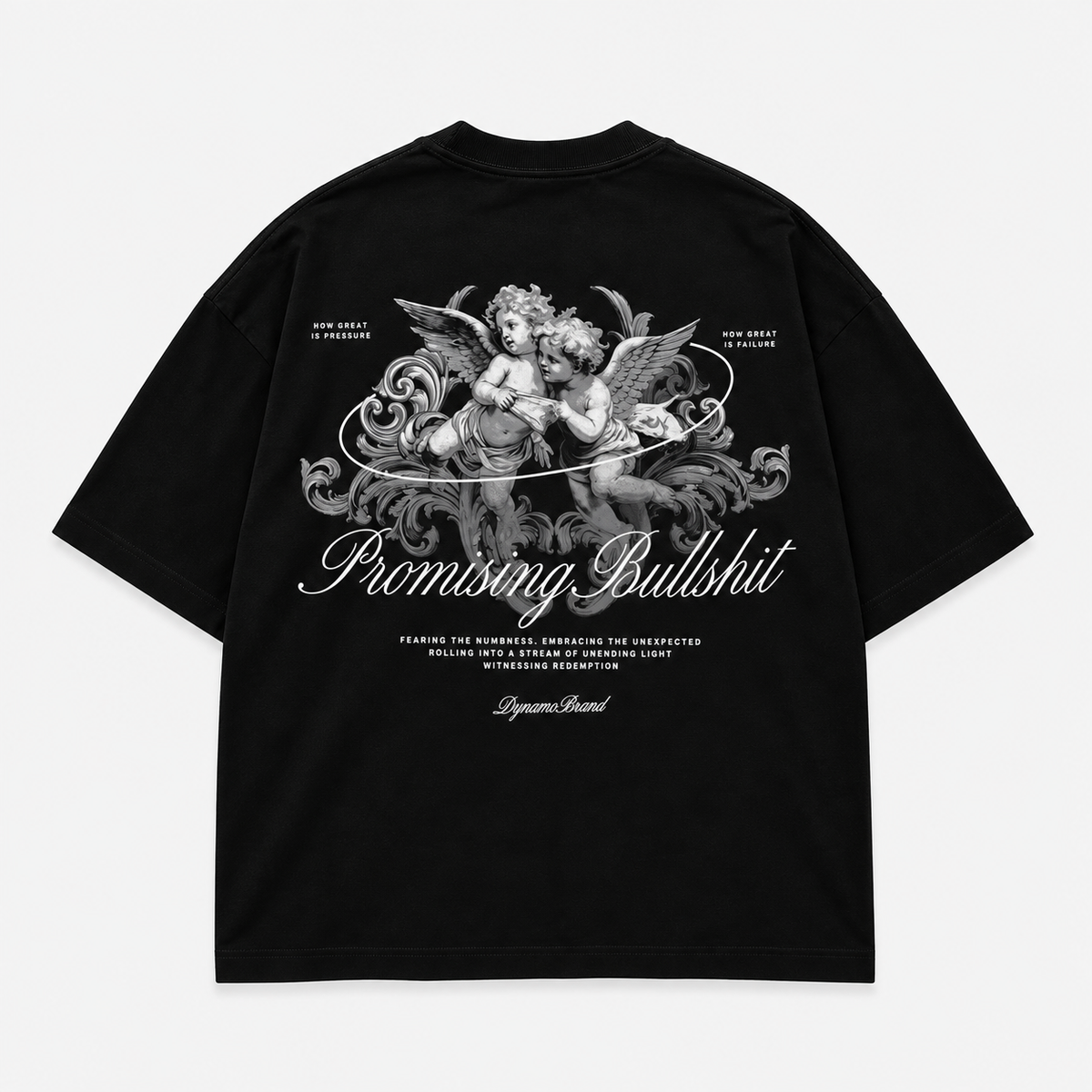 CAMISETA OVERSIZE ANGELS BLACK