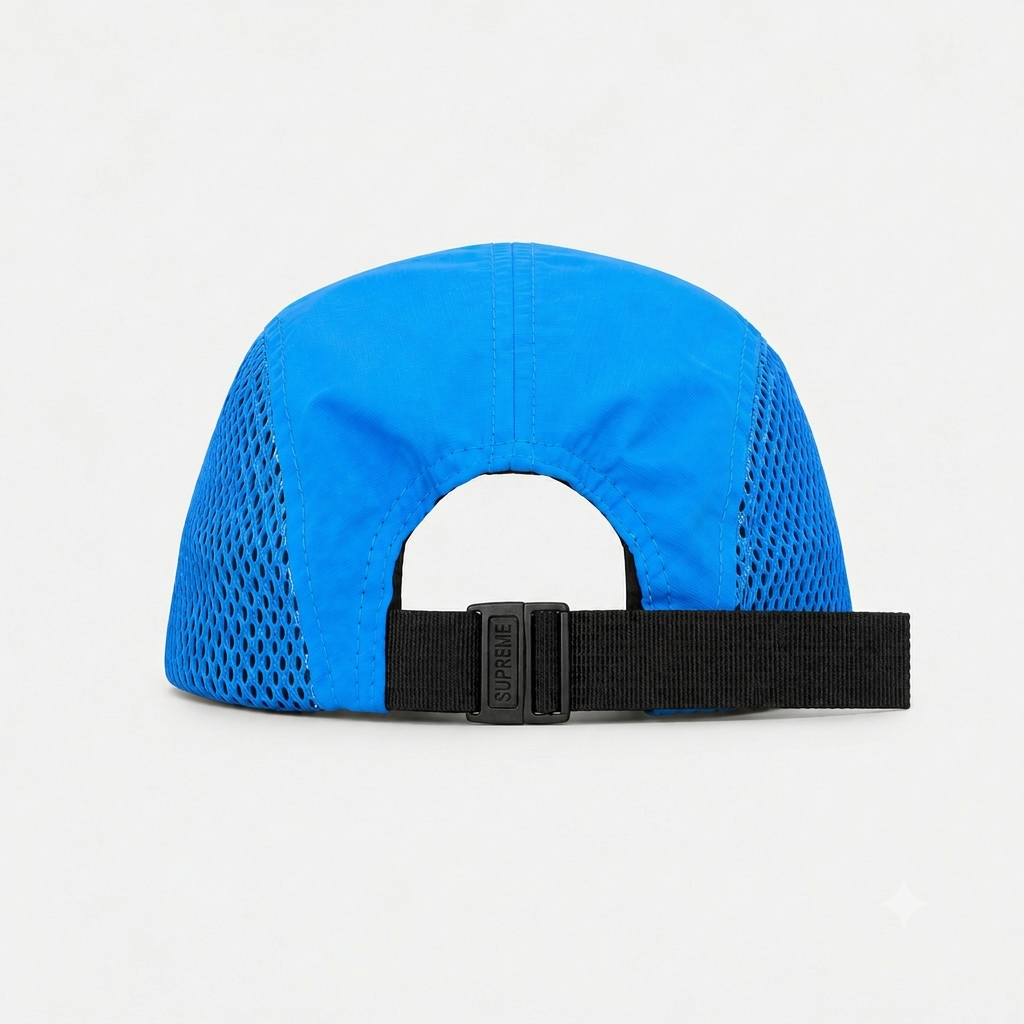 GORRA SUPREME AZUL MALLA