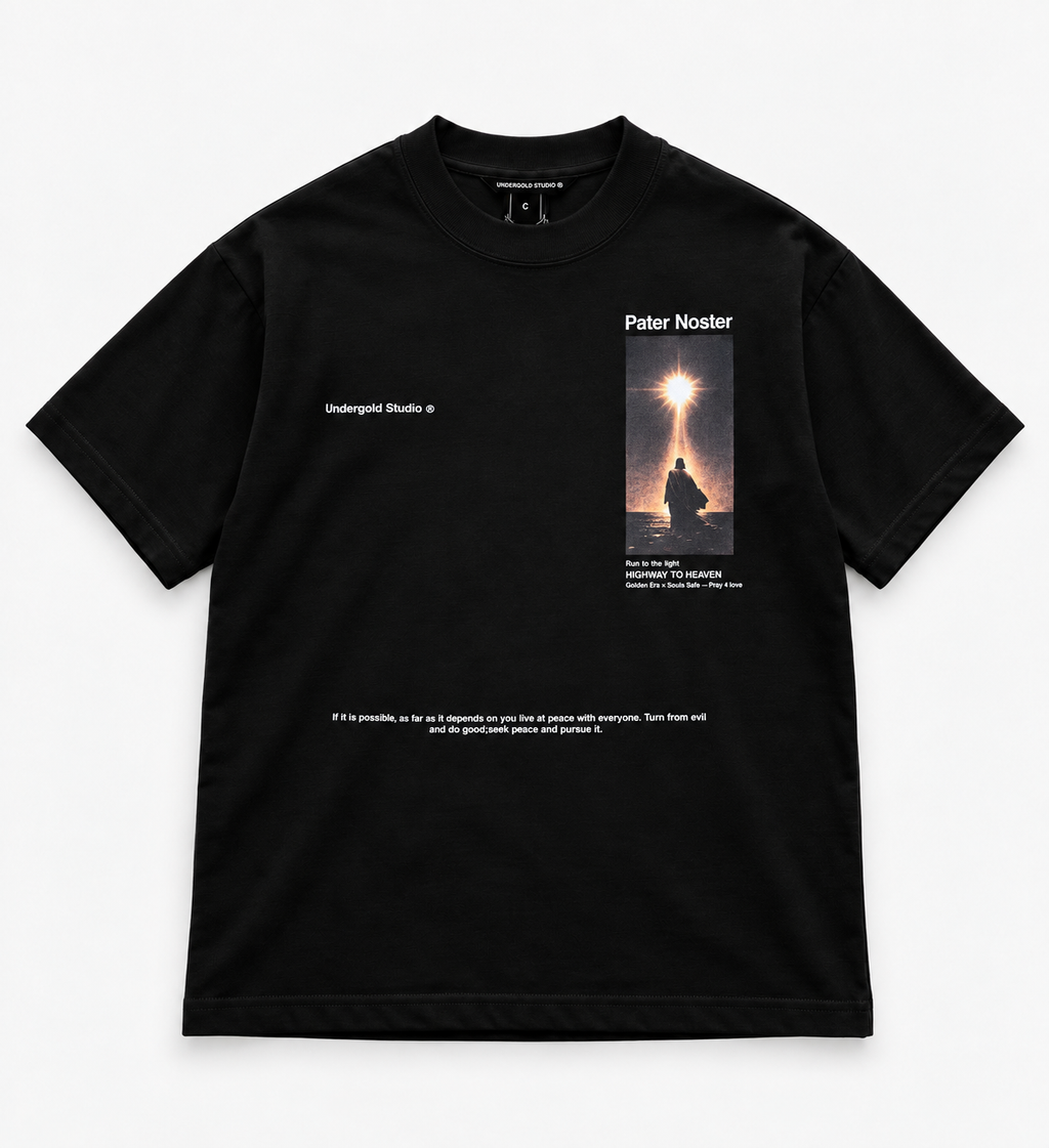 CAMISETA UG PATER NOSTER BLACK