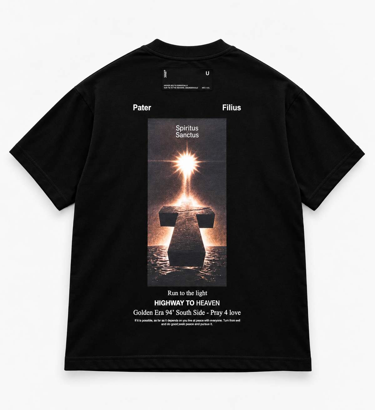 CAMISETA UG PATER NOSTER BLACK