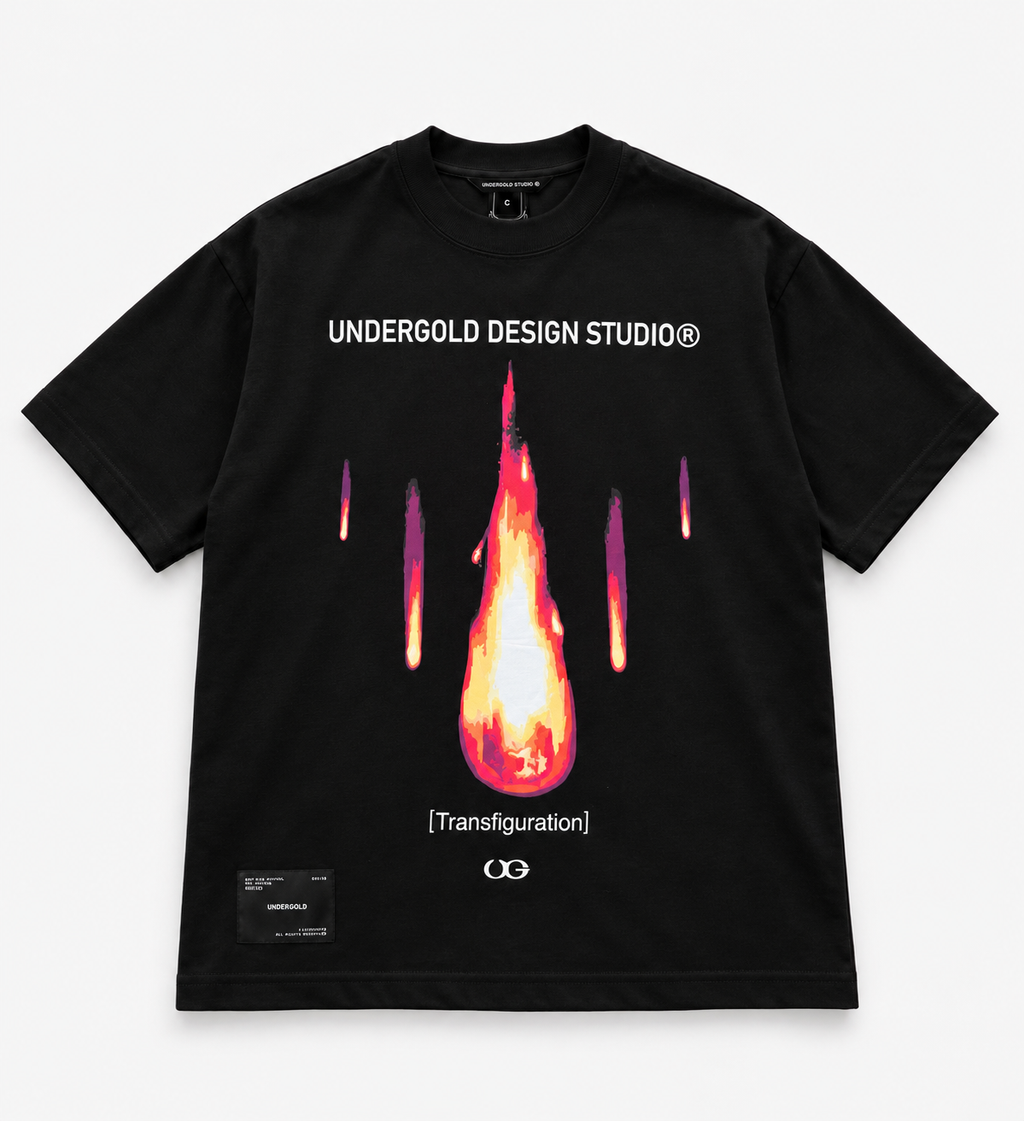 CAMISETA UG FIRE BLACK