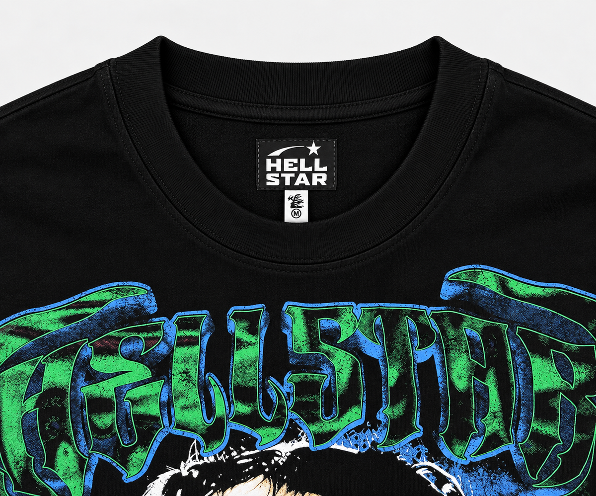 CAMISETA HELLSTAR BABY BLACK