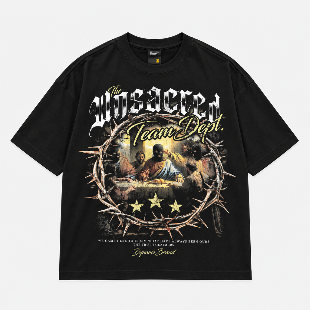 CAMISETA OVERSIZE DEPT BLACK