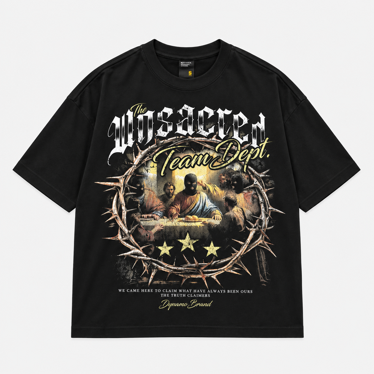 CAMISETA OVERSIZE DEPT BLACK
