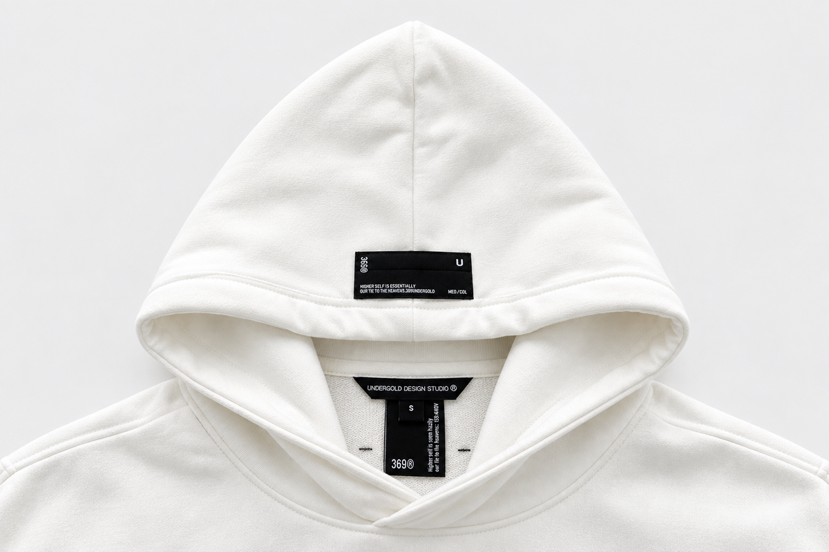HOODIE UG 369 CREAM