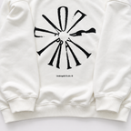HOODIE UG PRAY LOVE CREAM