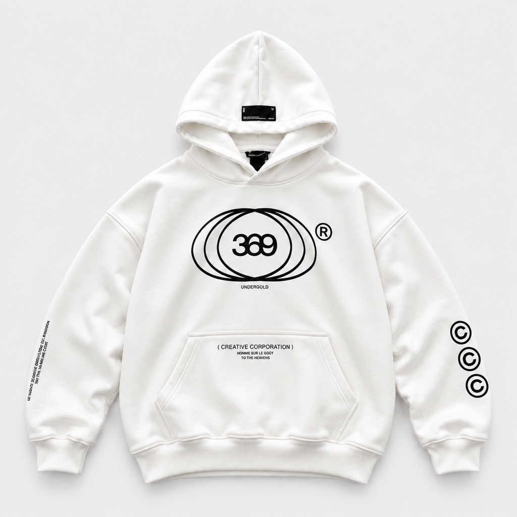 HOODIE UG 369 CREAM