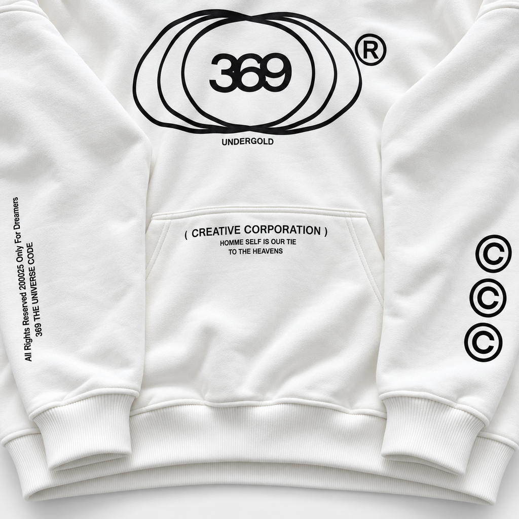 HOODIE UG 369 CREAM