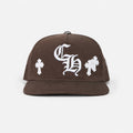 GORRA CHROME HEART MARRÓN